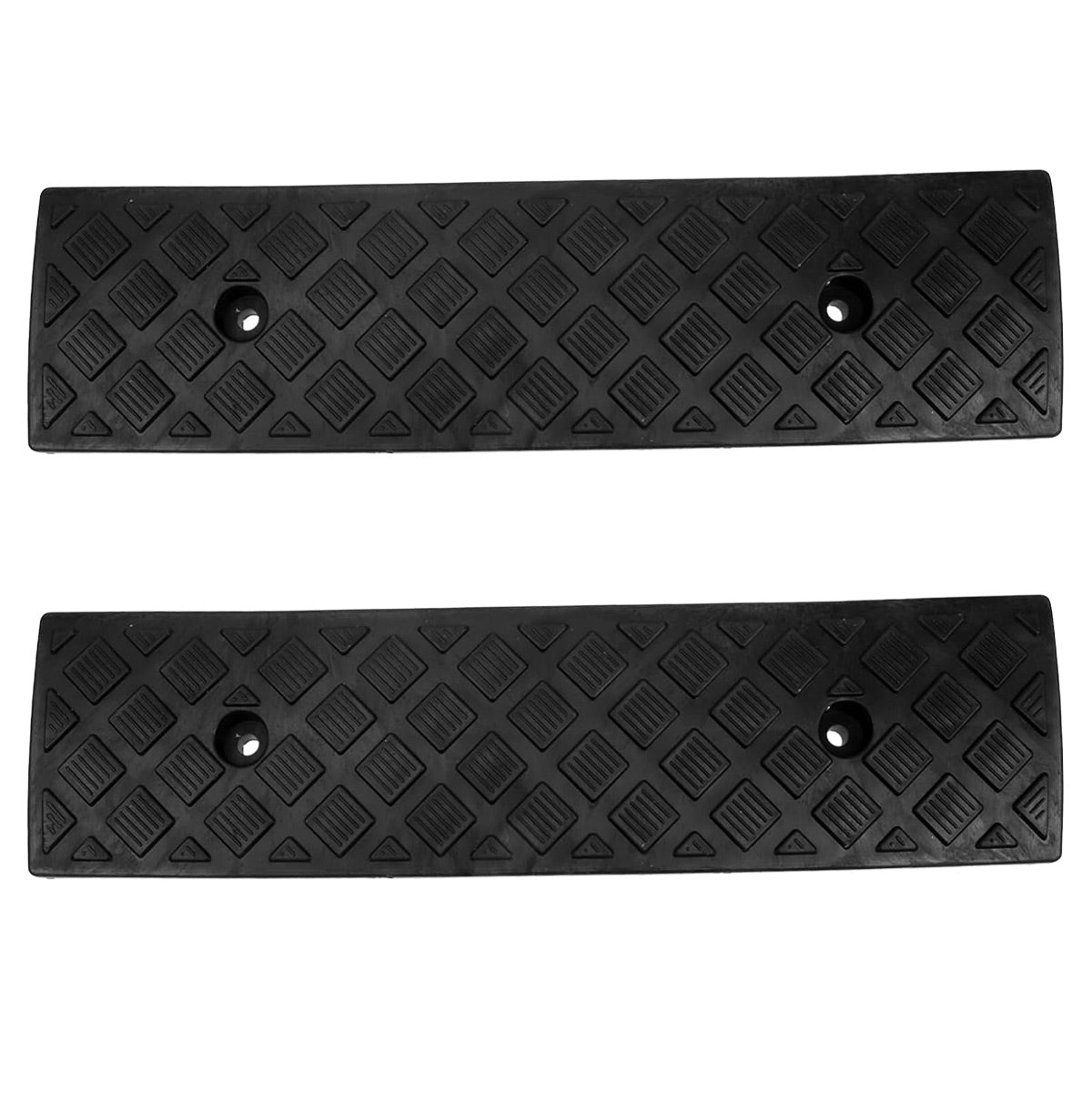Uphill Step Ramp Pad 2PCS Plastic Slope Threshold Ramp Pad For Driveway Support
