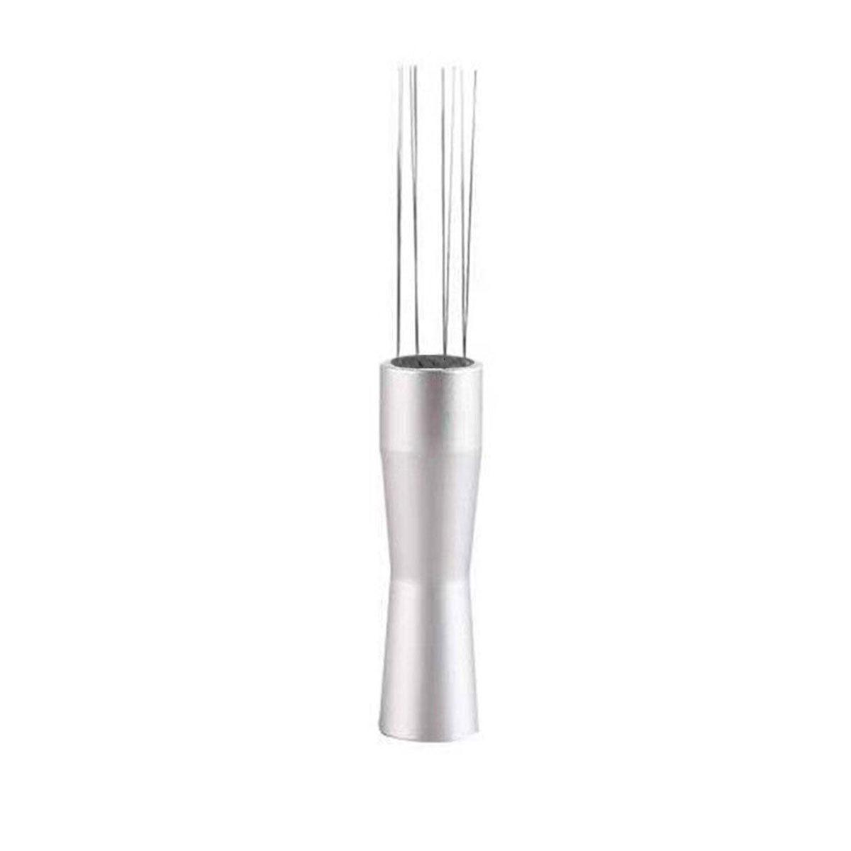 Stainless Steel Coffee Distributor Needle Espresso Stirring Tool Powder Tamper - Silver 7