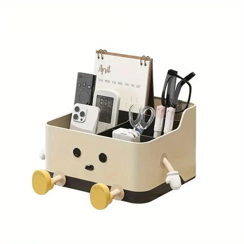 Desktop Organizer Storage Box Household Clutter Compartmentalized Container - Standing 6