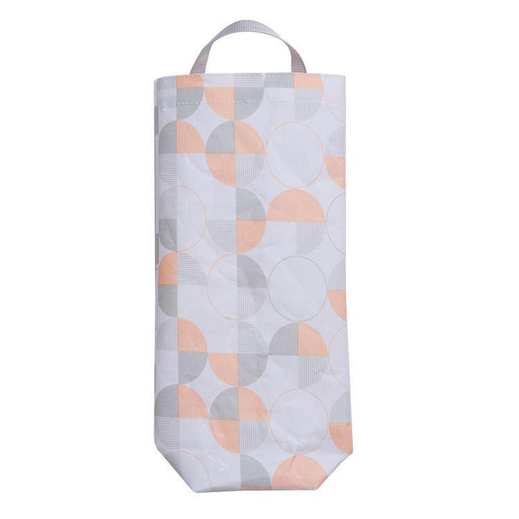 Plastic Bag Bags Hanger Organizer Storage Kitchen Trash Garbage Dispenser Holder - Triangle 9