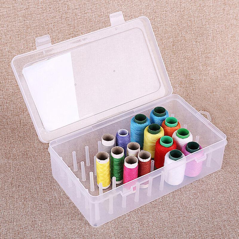 42 Spool Sewing Thread Storage Box Embroidery Bobbin Case Holder Organizer 5