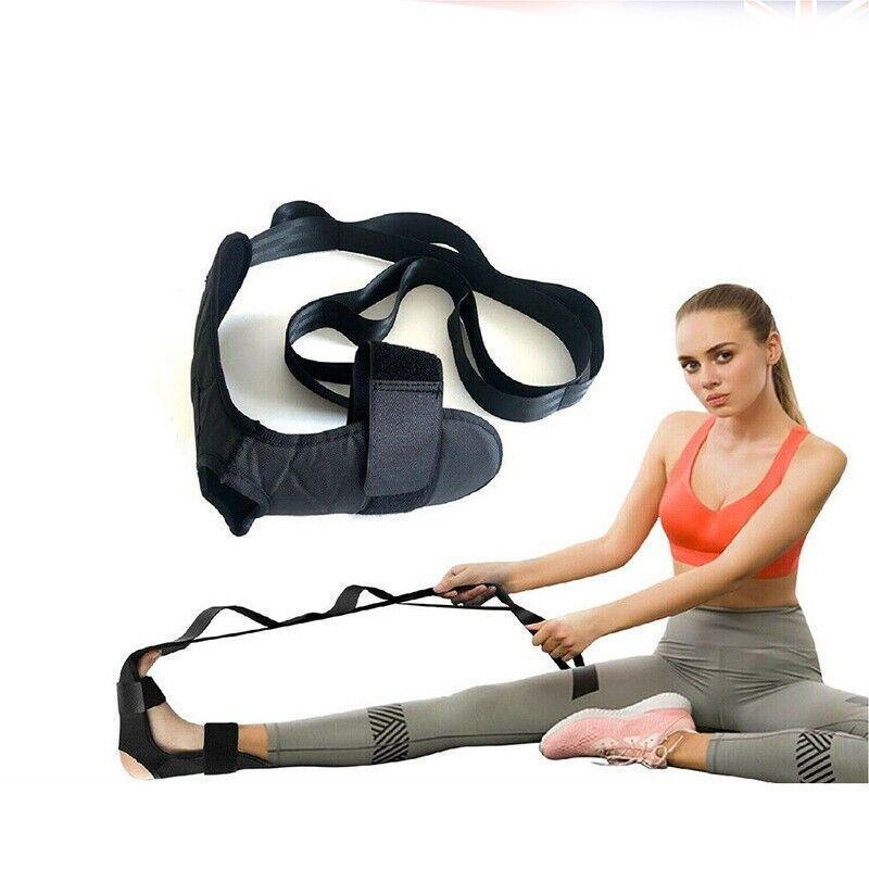 Yoga Flexibility Stretch Band Leg Fascia Stretcher Strap Ballet Gym Trainer 4