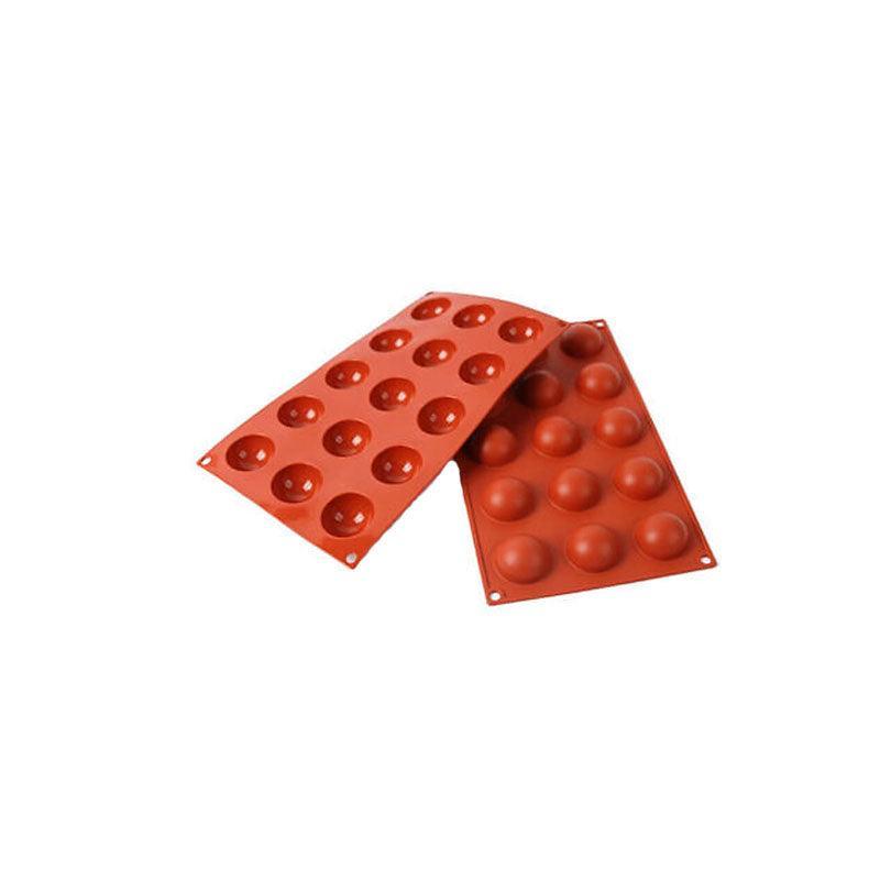 Soap Mold Cake Mould Kitchen Accessories Kitchenware Silicone Gel Baking Tools - 6 semicircle 3