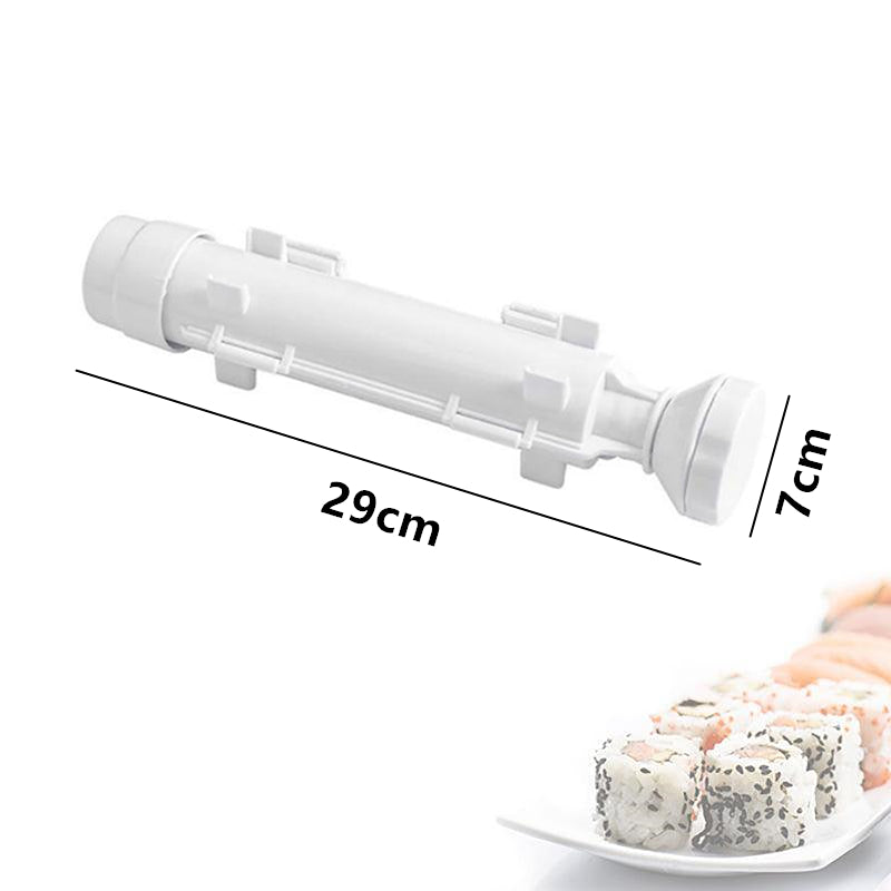 Sushi Roller Maker Tool with Tube Plunger DIY Bazooka Rice Mold for Home Kitchen 3
