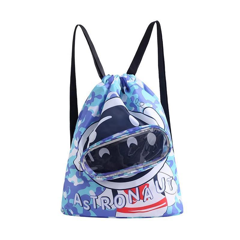 Waterproof Swim Backpack Durable Storage Bag Beach Pool Outdoor Travel - Yellow-Small (Single layer) 6