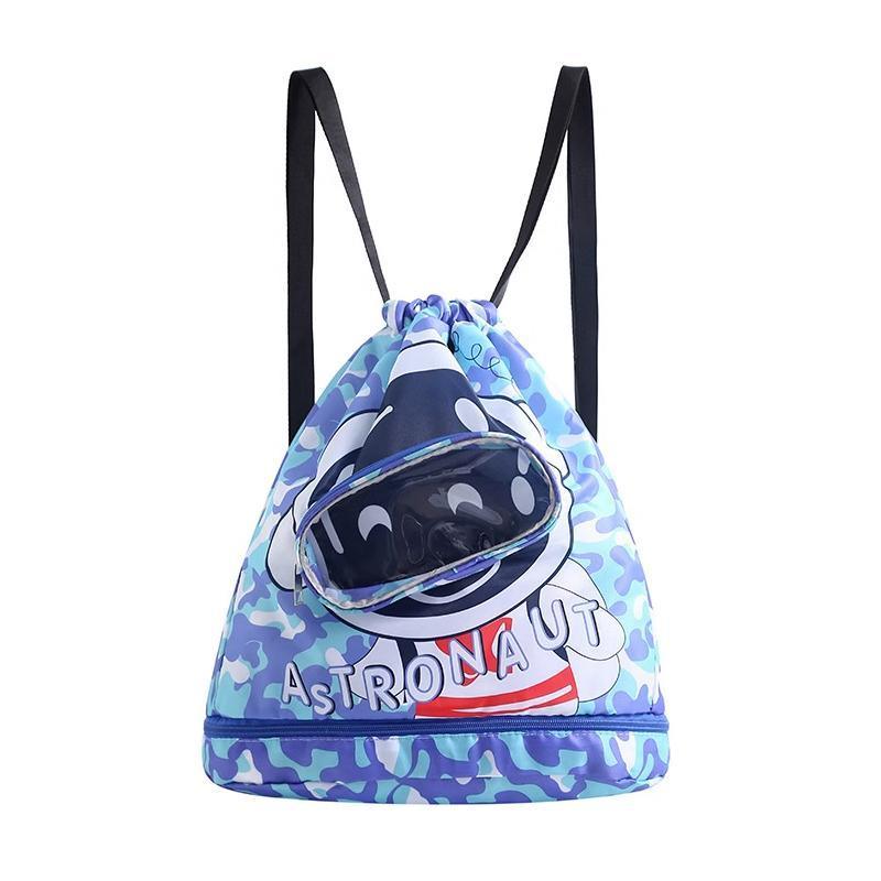 Waterproof Swim Backpack Durable Storage Bag Beach Pool Outdoor Travel - Yellow-Small (Single layer) 7