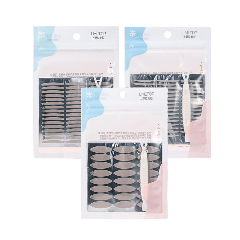Eyelid Tape Stickers 120Pcs Natural Invisible- Adhesive Eye Lift Strips Tool - M-120PCS