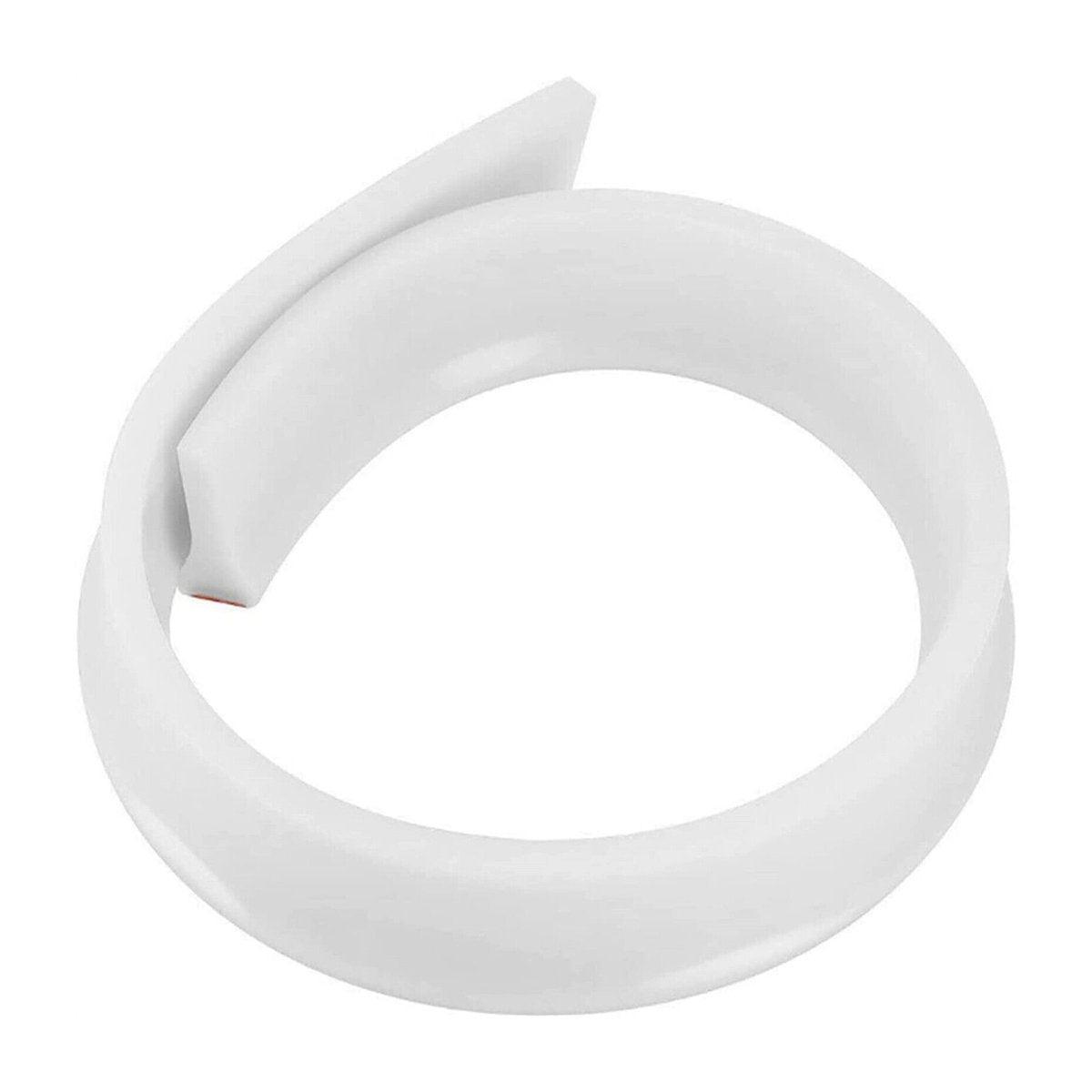 100-300CM Silicone Shower Water Barrier Bathroom Waterproof Strip Self-Adhesive - 100CM 6