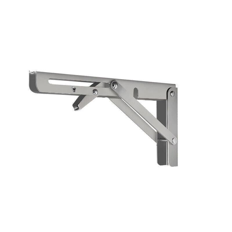 10-20" Heavy-Duty Stainless Steel Folding Table Bracket 200Kg Load - 14In(2PCS) 6