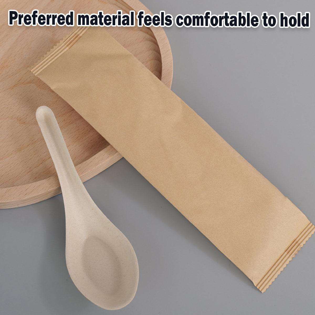 100pcs Disposable Chopsticks Set Four Pair Pack for Home Restaurant Fast Food 5