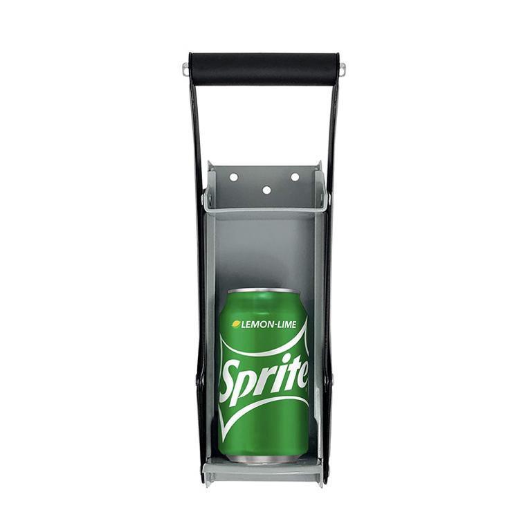 Can Crusher 12/16oz Beer Smasher Aluminium Recycling Wall Mount Bottle Opener - Black 8