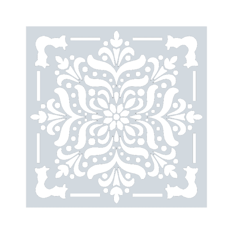 16 Pack Mandala Painting Stencils Drawing Dot Templates For Floor Wall DIY Decor 5