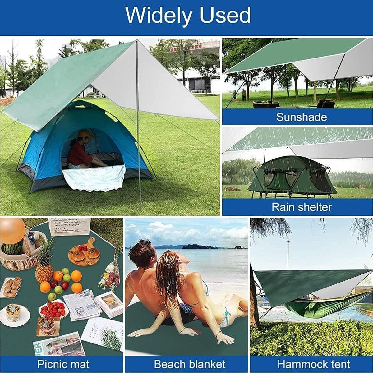 Portable Outdoor Camping Canopy Tent Sun Shelter Shade for Picnic Beach Events 5