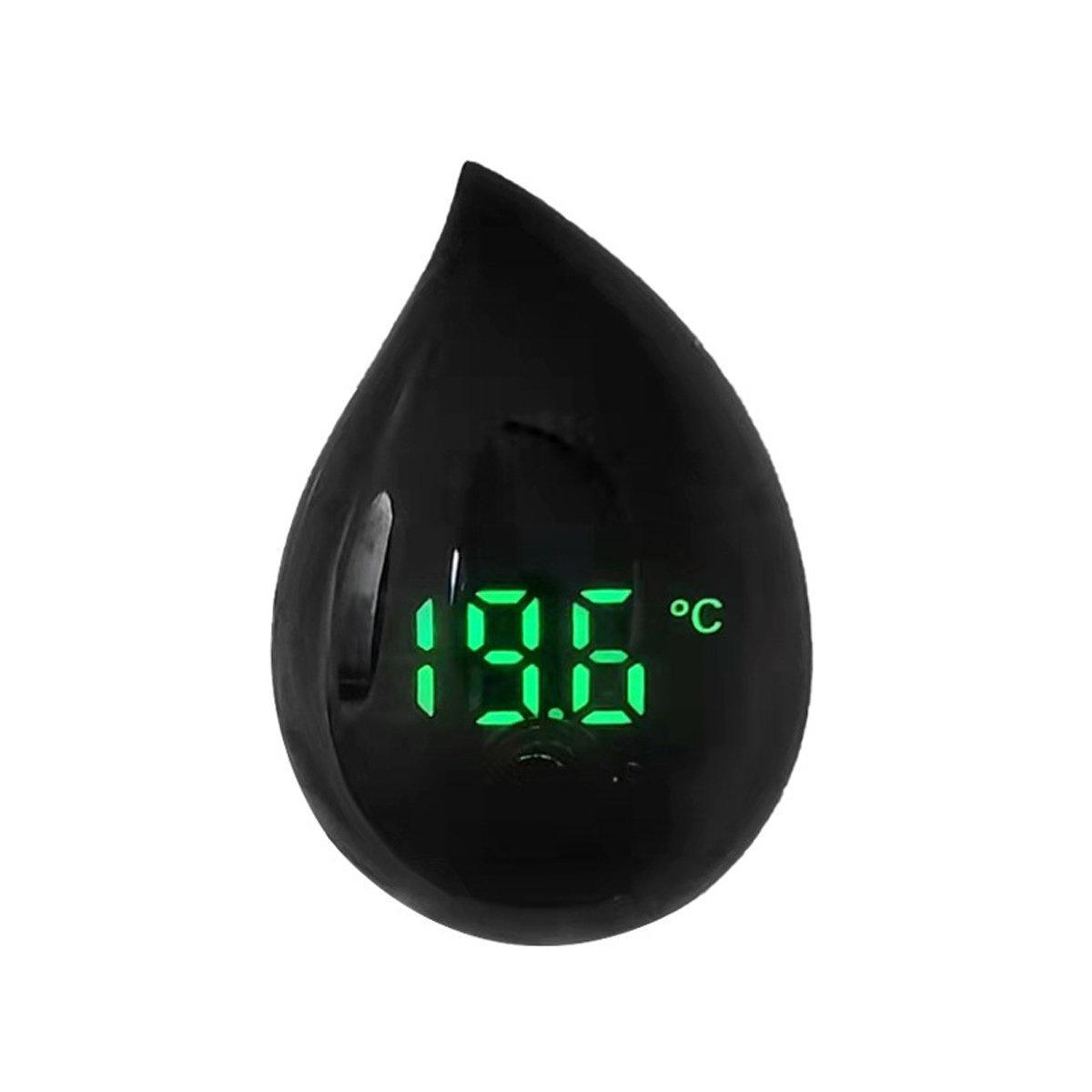 Mini Digital Fish Tank Thermometer High Precision Aquarium Temperature Gauge - Black 7