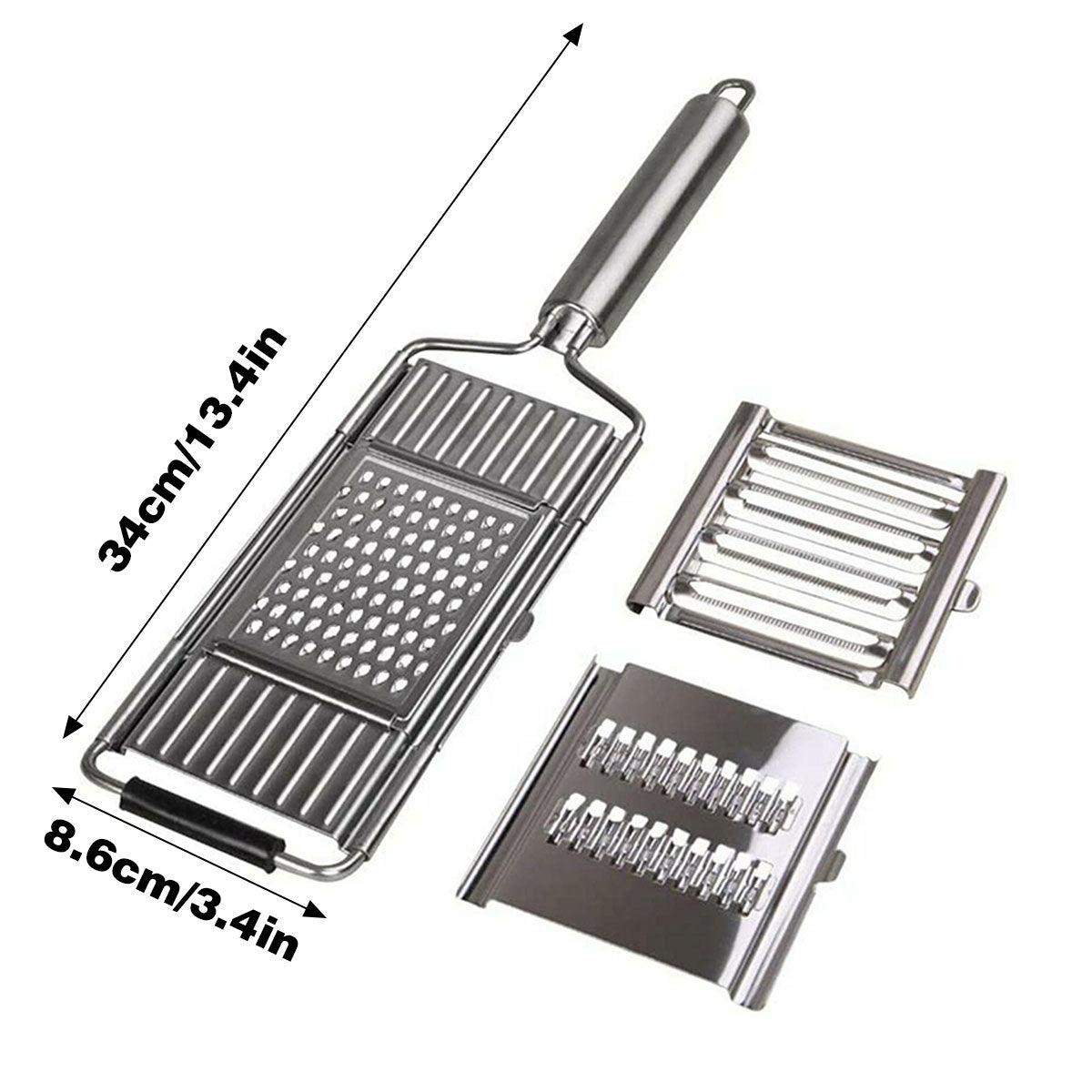 Multi-Purpose Vegetable Slicer Peeler Stainless Steel Grater Shredder Cutter 3