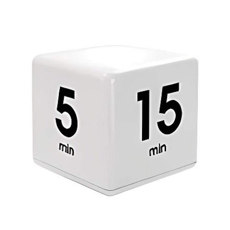 Cubic Timer for Students Time Management Study Exercise Reminder Tool Adjustable - 25-5-45-15 7