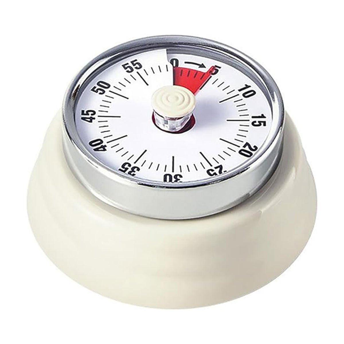 60 Minutes Visual Analog Timer Countdown Clock Time Management Kitchen Tool - Red 9