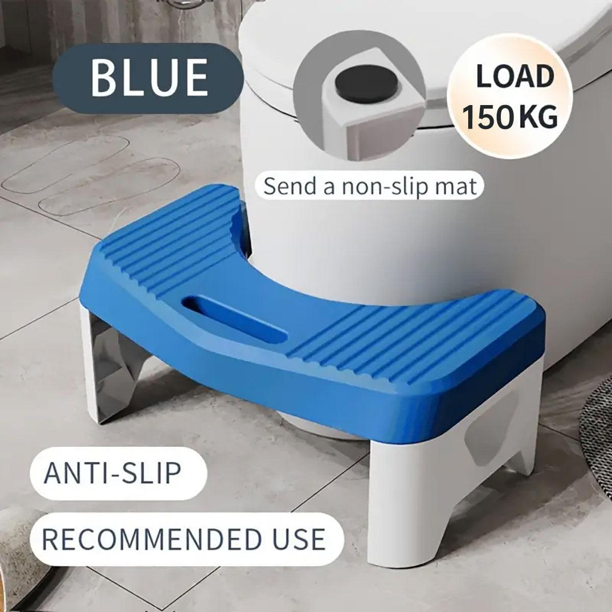 Thickened Toilet Squatting Stool Bathroom Footstool Household Restroom Pad - Grey 5