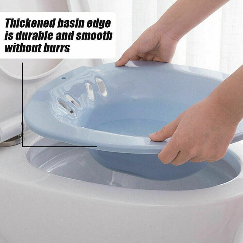 Au Portable Hemorrhoid Therapy Sitz Bath Toilet Bidet Tub For Pregnant Patientau - Blue 5