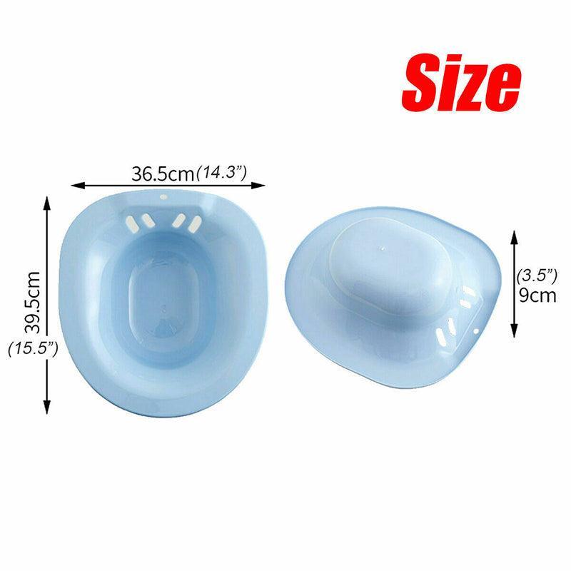 Au Portable Hemorrhoid Therapy Sitz Bath Toilet Bidet Tub For Pregnant Patientau - Pink 4