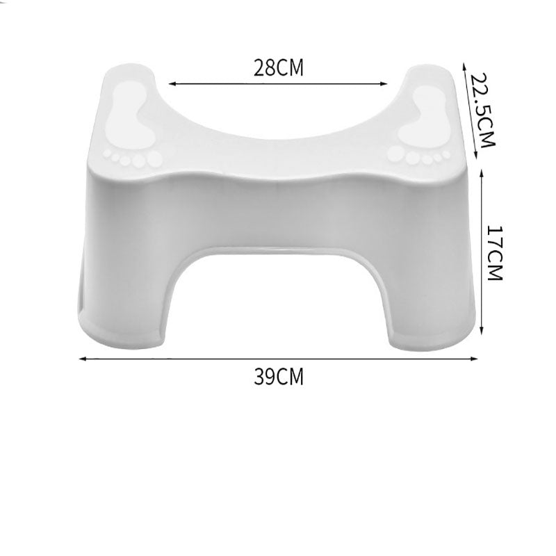 1X Sit And Squat Squatty Potty Stool Non-Slip Toilet Stools Healthy 3