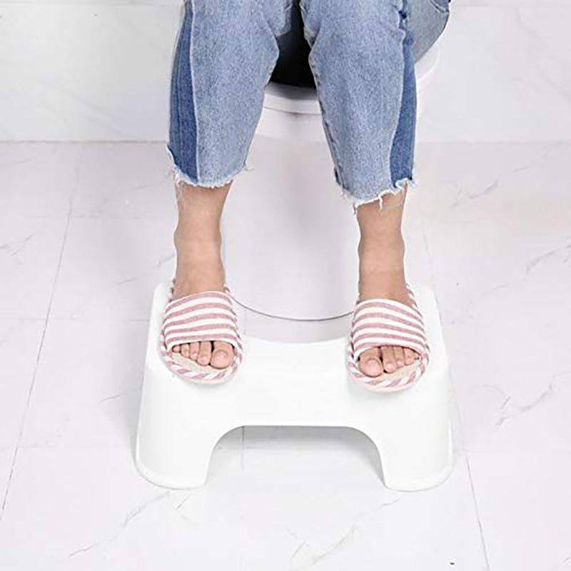 1X Sit And Squat Squatty Potty Stool Non-Slip Toilet Stools Healthy 4