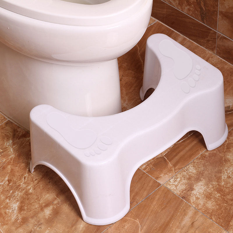 1X Sit And Squat Squatty Potty Stool Non-Slip Toilet Stools Healthy 5