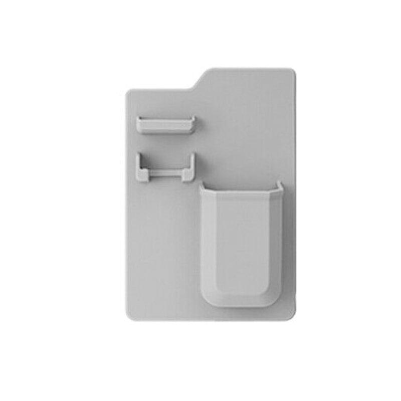 Silicone Shower Toothbrush Holder Bathroom Storage Rack for Razor and Toothpaste - Green 9