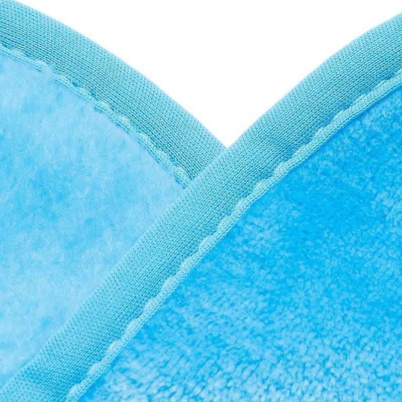 Soft Micro Fibre Makeup Eraser Make Up Remover Towel Cleaning Cloth 40*20Cm - Light Blue 3