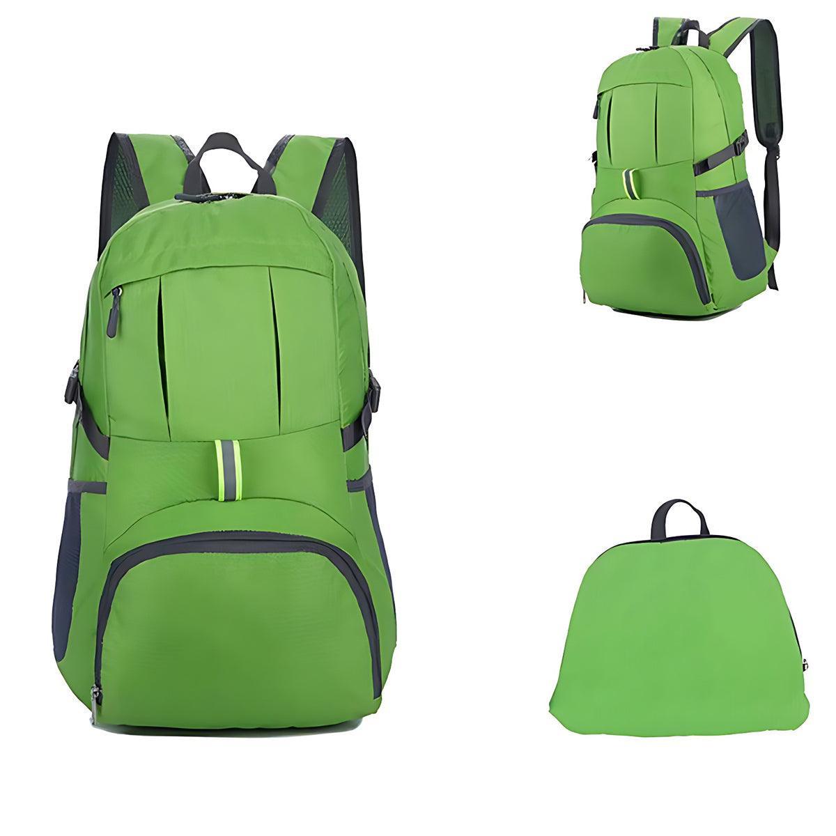 35L Light Foldable Waterproof Outdoor Sports Backpack Camping Hiking Travel Bag - Green 8