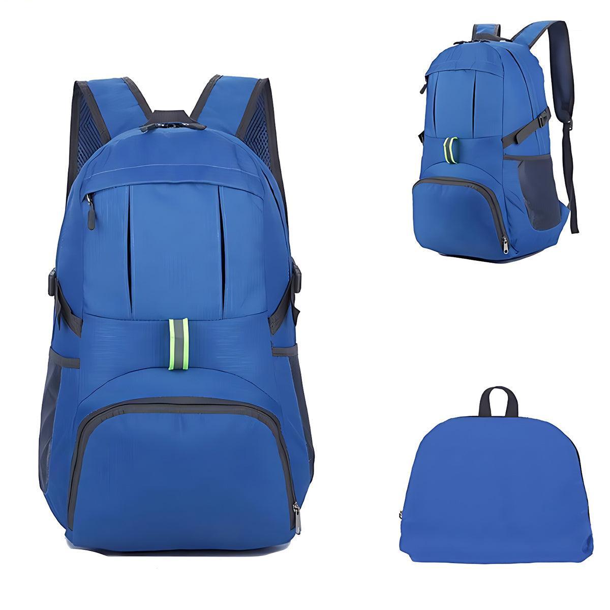 35L Light Foldable Waterproof Outdoor Sports Backpack Camping Hiking Travel Bag - Purple 7