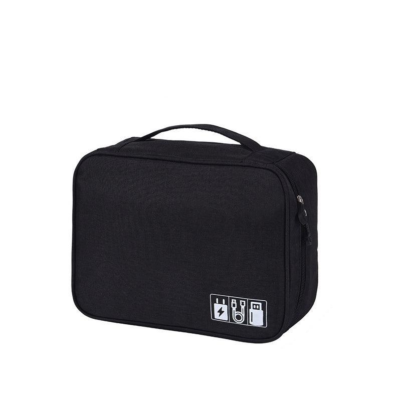 Cable Organizer Bag Charger Usb Electronic Accessories Storage Travel Case Au - Purple 6