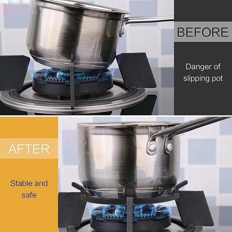 Wok Trivet Universal Gas Stove Cast Iron Wok Trivet Support Ring Cooktop Range 4