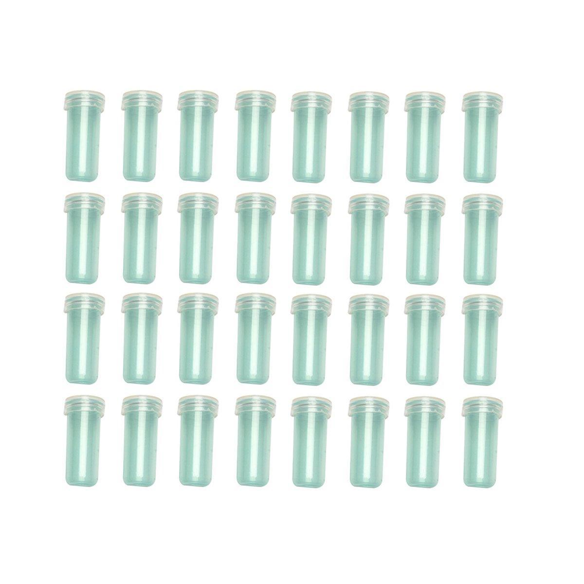 100/200PCS Flower Fresh Keeping Tube Floral Bouquet Nutrition Water Care Supply - 1.8*4cm - Green 200PCS 7