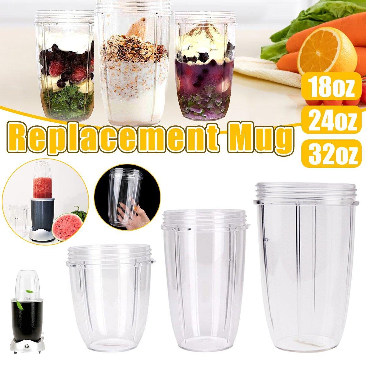 Blender Cups 32OZ 24OZ 18OZ Replacement Accessories Juicer Ice Crushing Blades - 18oz