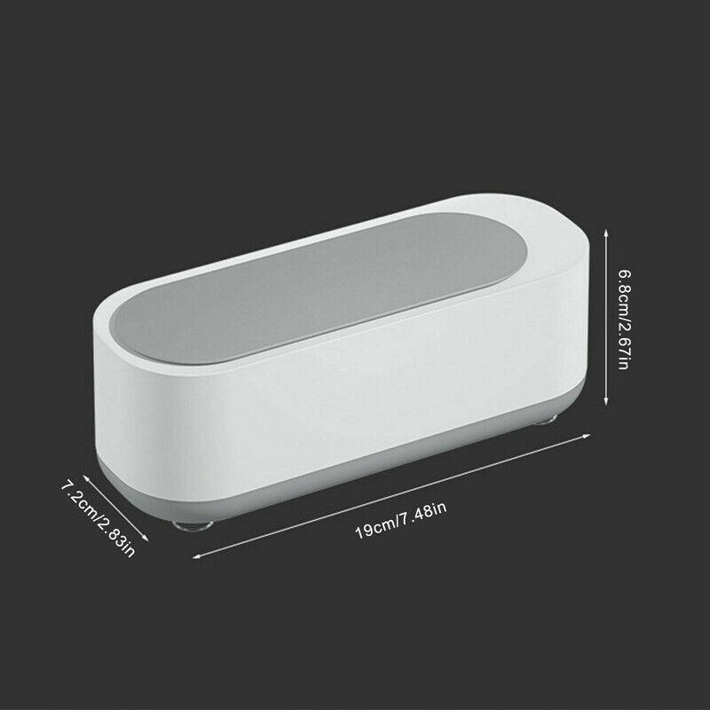 Sonic Wave Jewelry Glasses Watch Cleaner Tank Portable 300ml 3