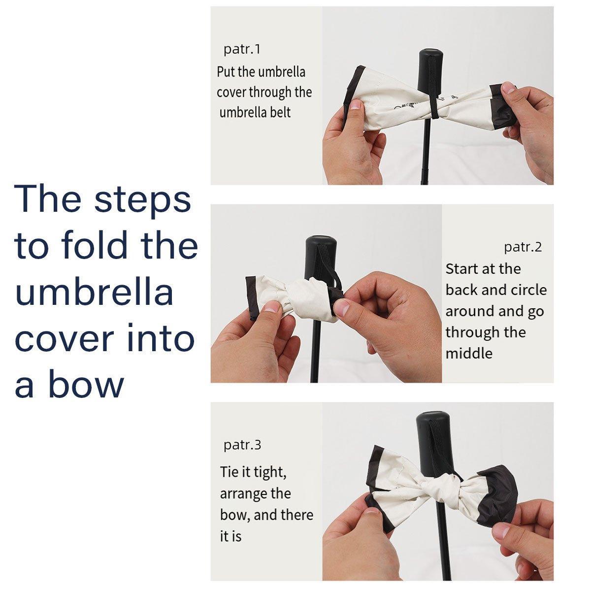 Vintage Rose UV Protection Automatic Manual Tri-fold Sun Rain Umbrella Sunshade - Manual 5