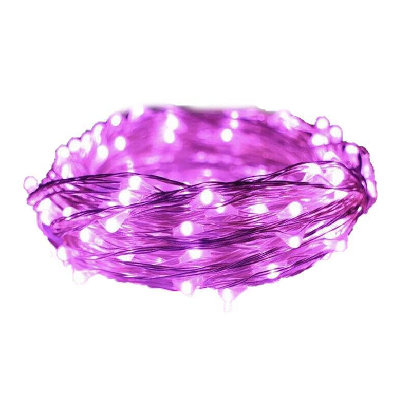 5M 10M 20M Usb Powered Copper Wire String Fairy Lights Xmas Wedding Party Home - Pure White(5m 50lights) 14