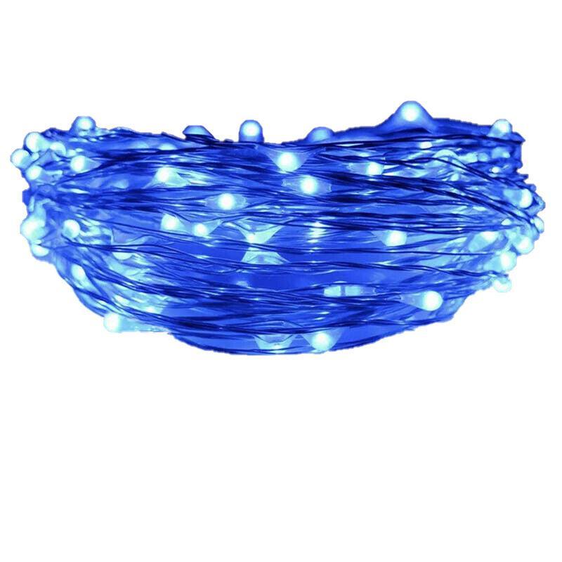 5M 10M 20M Usb Powered Copper Wire String Fairy Lights Xmas Wedding Party Home - Warm White(10m 100lights) 12