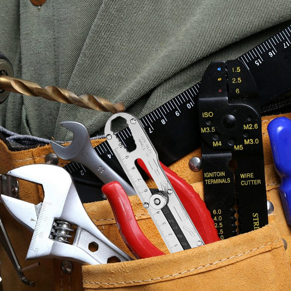 1 Set Multifunctional Stainless Steel Utility Knife Wallpaper Edge Cutting Tool 4