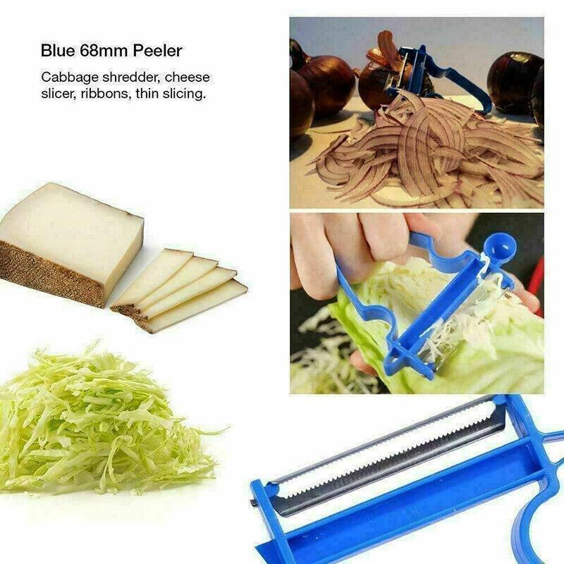3PCS Multi-Function Vegetable Peelers Set Slicer and Julienne Tools 3