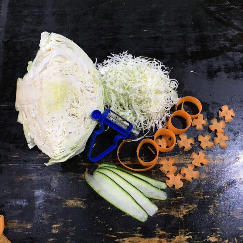 3PCS Multi-Function Vegetable Peelers Set Slicer and Julienne Tools 4