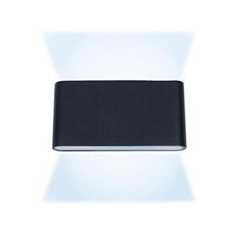 LED Wall Light IP65 Waterproof Modern Up Down Outdoor Indoor Sconce Lamp - Wall Light-Black-Cool 8