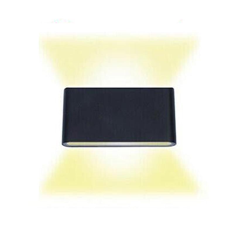 LED Wall Light IP65 Waterproof Modern Up Down Outdoor Indoor Sconce Lamp - Wall Light-White-Warm 9