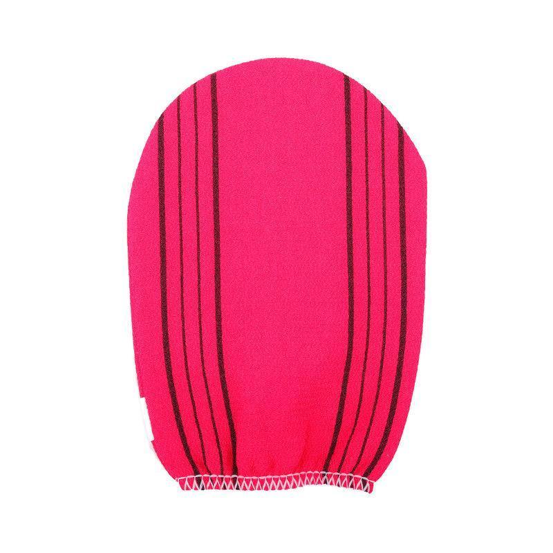 Fiber Cleaner Bath Glove Exfoliating Towel Body Rub Shower Scrub Glove Washcloth - Green 8