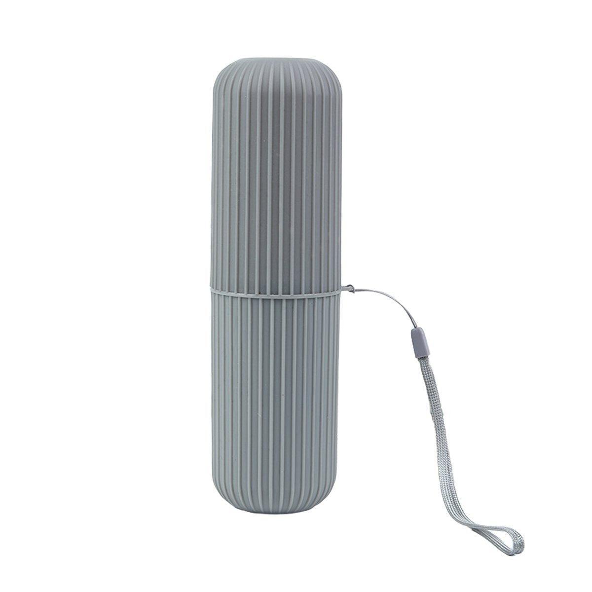 Travel Toothbrush and Toothpaste Holder Portable Bathroom Storage Box Case Cover - Green 6