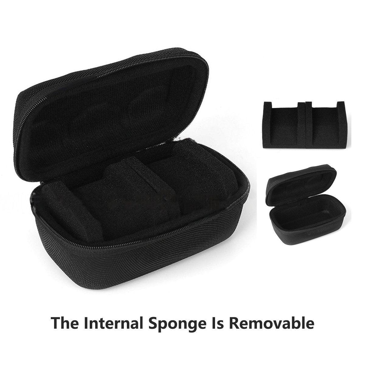 Two Card Portable Watch Organizer Box Storage Case for Watches and Straps 4