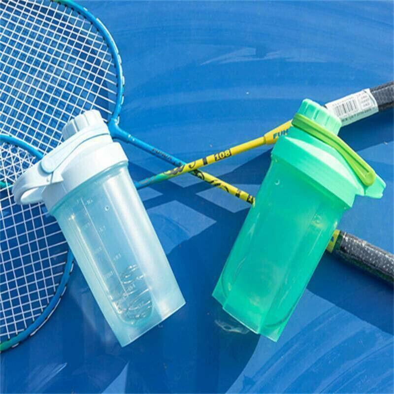 500ml Protein Powder Shake Ball Bottle Sport Mixer Shaker Mixing Drinking Cup - Pink 5