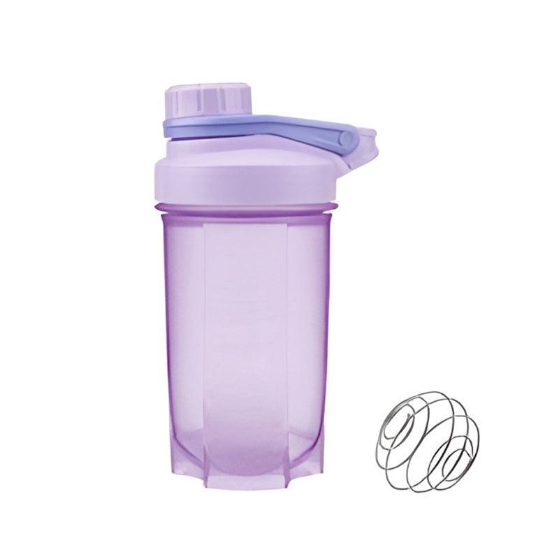 500ml Protein Powder Shake Ball Bottle Sport Mixer Shaker Mixing Drinking Cup - Purple 10