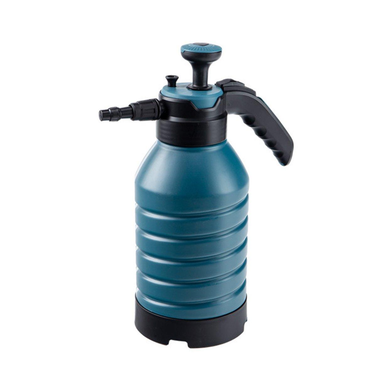 Pressure Pump Spray Bottle 2L Easy Pump Adjustable Nozzle Garden Watering Flower - Grey 7